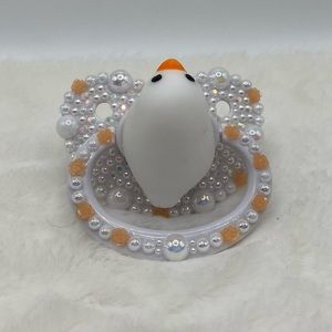 Bird squishy adult pacifier